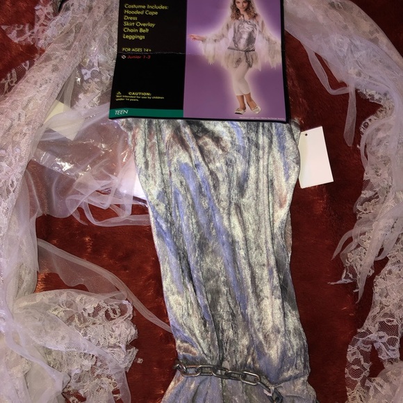 Haunted Spirit Teen Junior Halloween costume Teen - Picture 6 of 7
